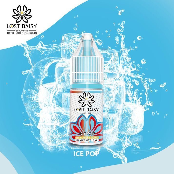 Lost Daisy 5000 Bar Salt 10ml - Box of 10 Ice Pop