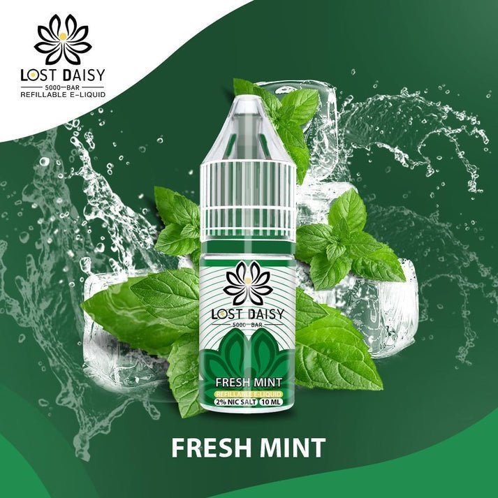 Lost Daisy 5000 Bar Salt 10ml - Box of 10 Fresh Mint