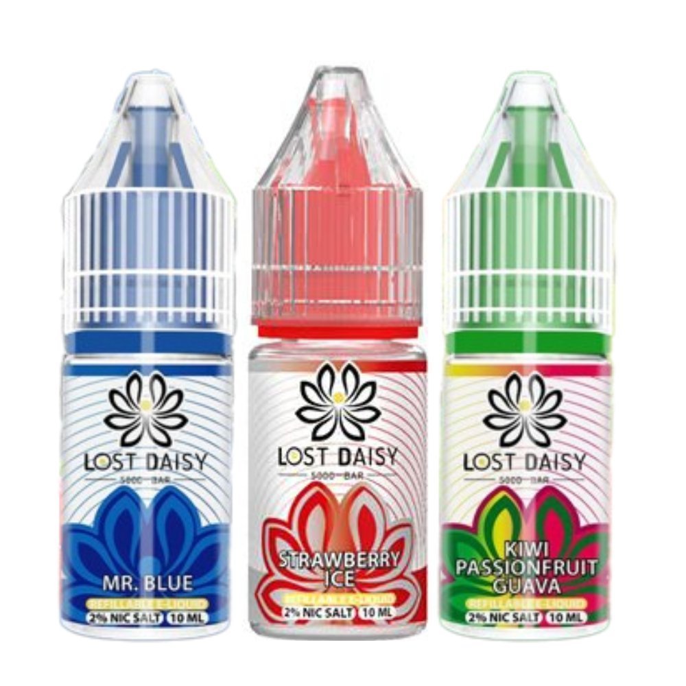 Lost Daisy 5000 Bar Salt 10ml - Box of 10 Blueberry