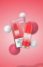 Lost Liquid Nic Salt 10ml E - liquids (Box of 10) Juicy Peach