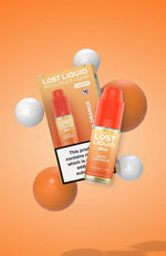 Lost Liquid Nic Salt 10ml E - liquids (Box of 10) Mad Orange