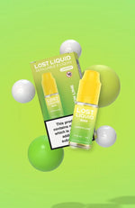 Lost Liquid Nic Salt 10ml E - liquids (Box of 10) Lemon Lime