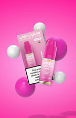 Lost Liquid Nic Salt 10ml E - liquids (Box of 10) Mad Pink