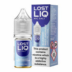 Lostliq 3000 Nic Salts 10ml - Box of 10 Blue Razz Lemonade