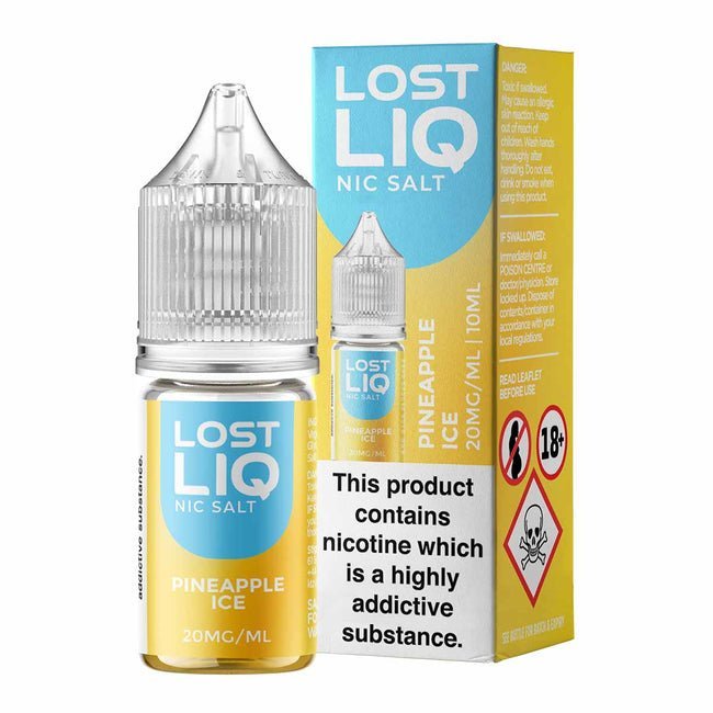 Lostliq 3000 Nic Salts 10ml - Box of 10 Pineapple Ice
