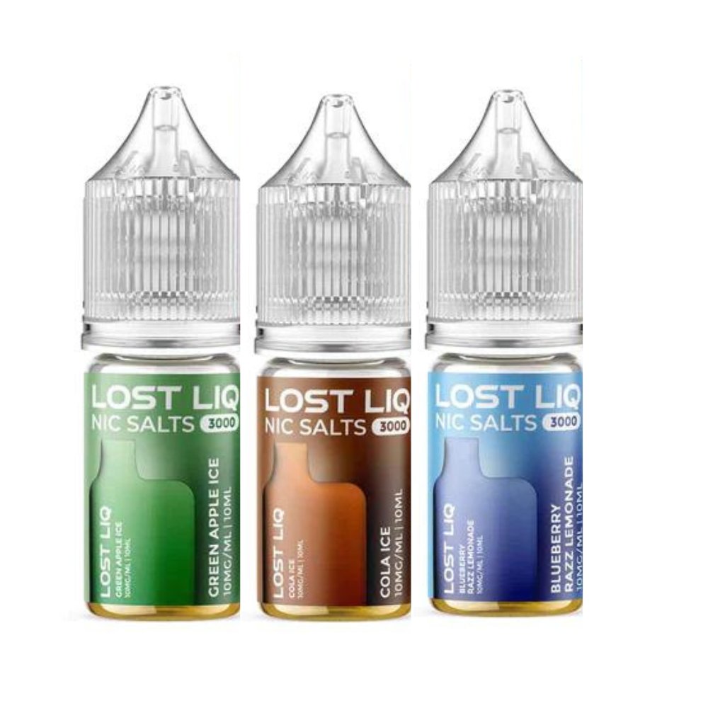 Lostliq 3000 Nic Salts 10ml - Box of 10 Pineapple Ice