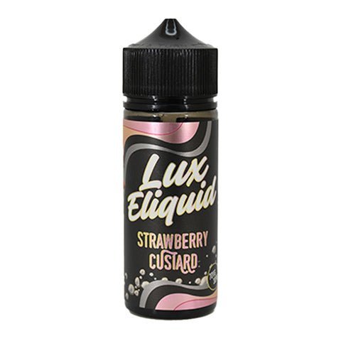Lux E - liquid 100ml Shortfill Strawberry Custard