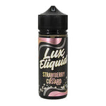 Lux E - liquid 100ml Shortfill Strawberry Custard