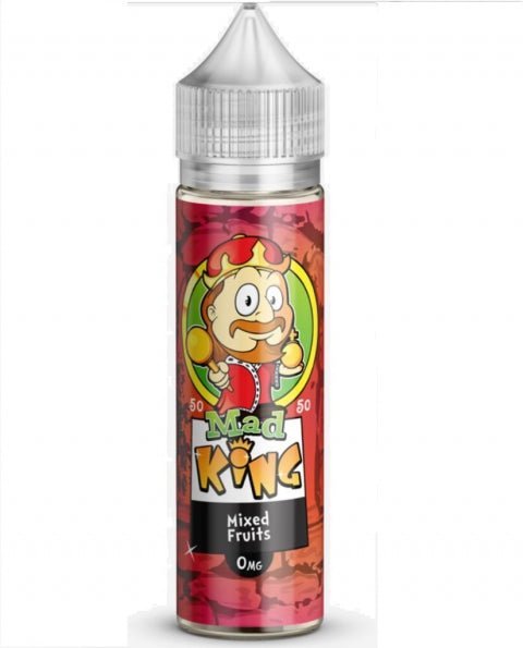 Mad King 50/50 E - liquids 50ml Shortfill Mixed Fruit