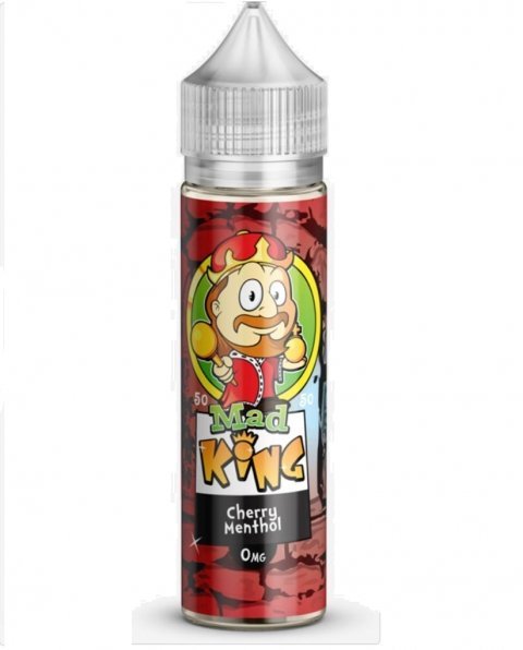 Mad King 50/50 E - liquids 50ml Shortfill Cherry Menthol