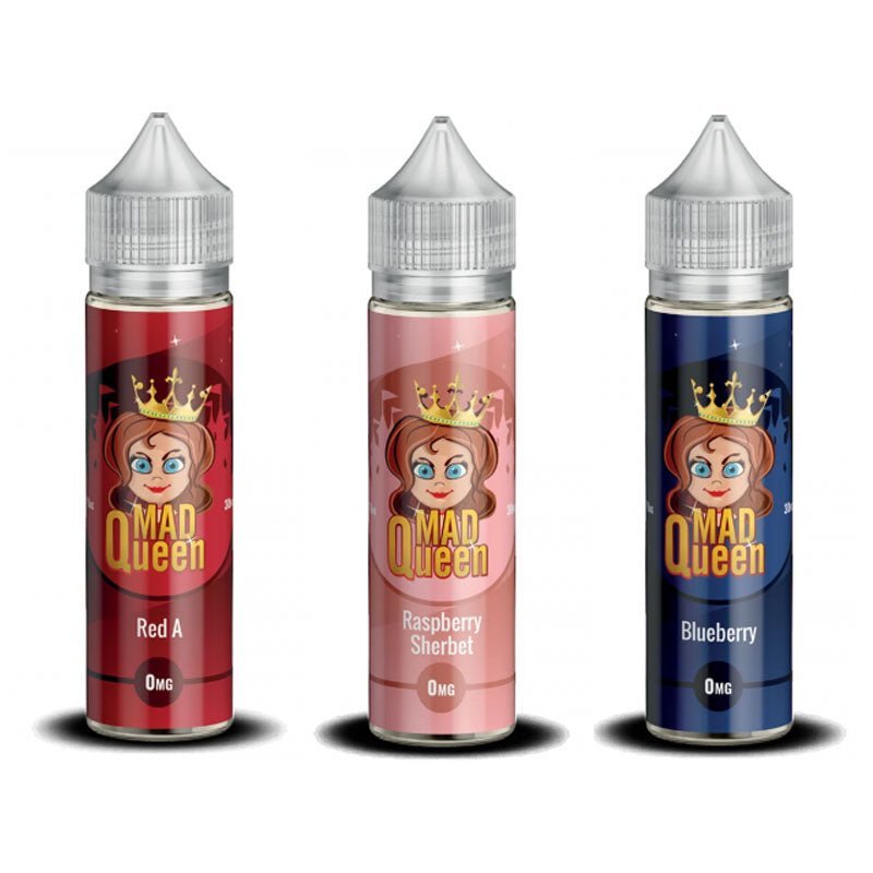 Mad Queen 50ml E - liquids Raspberry Sherbet