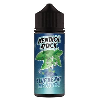 Menthol Attack 100ML Shortfill Blueberry Menthol