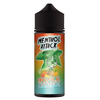 Menthol Attack 100ML Shortfill Tropical Menthol