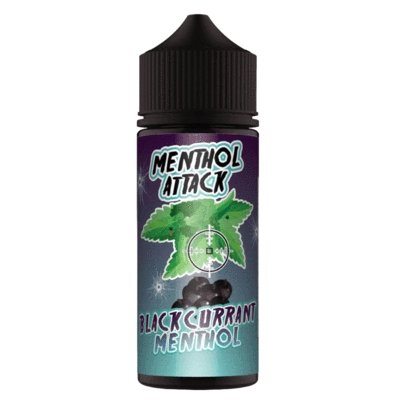Menthol Attack 100ML Shortfill Blackcurrant Menthol