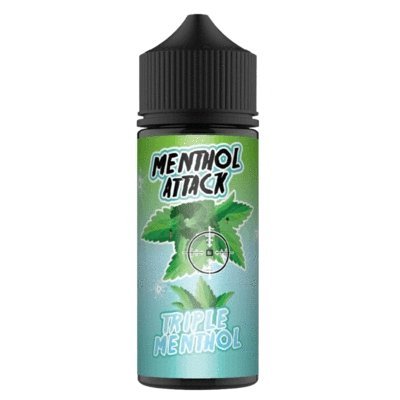 Menthol Attack 100ML Shortfill Triple Menthol