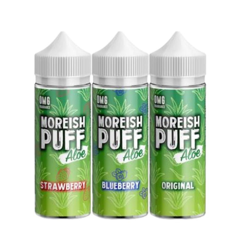 Moreish Puff Aloe 100ML Shortfill Blueberry