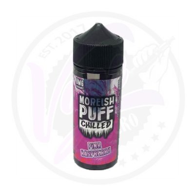 Moreish Puff Chilled 100ML Shortfill Pink Raspberry