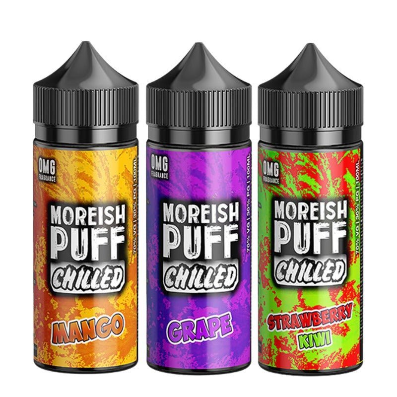 Moreish Puff Chilled 100ML Shortfill Grape
