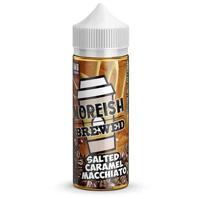 Moreish Puff Get Brewed 100ML Shortfill Salted Caramel Macchiato