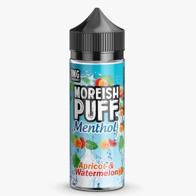 Moreish Puff Menthol 100ML Shortfill Apricot & Watermelon