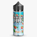 Moreish Puff Menthol 100ML Shortfill Peach