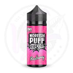 Moreish Puff Popcorn 100ML Shortfill Raspberry