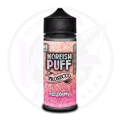 Moreish Puff Prosecco 100ML Shortfill Raspberry