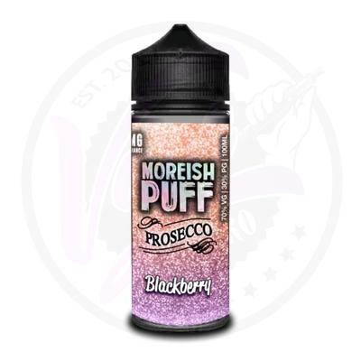 Moreish Puff Prosecco 100ML Shortfill Blackberry