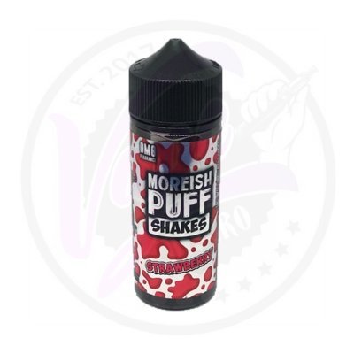 Moreish Puff Shakes 100ML Shortfill Strawberry