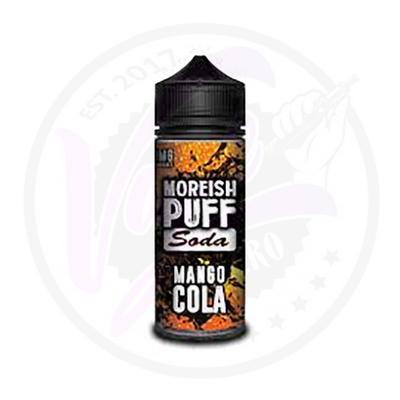 Moreish Puff Soda 100ML Shortfill Mango Cola