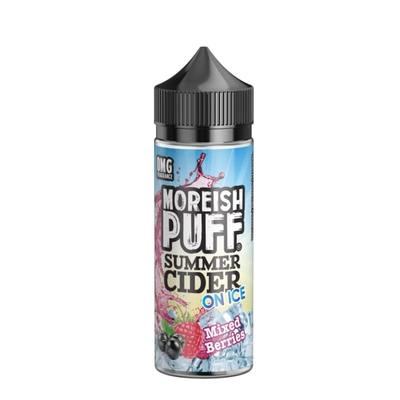 Moreish Puff Summer Cider On Ice 100ML Shortfill Mixed Berries