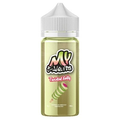 My E - Liquids 100ML Shortfill Twisted Lolly