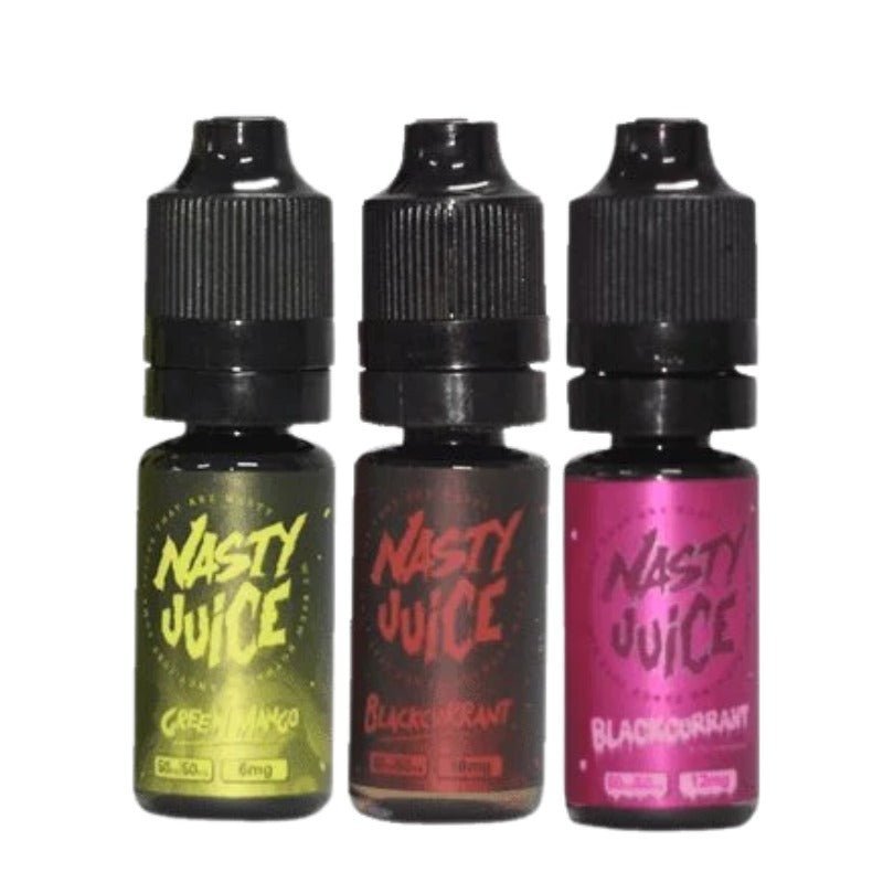 Nasty Juice 10ml E - Liquid (Pack of 10) Blackcurrant