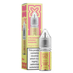 Nexus Nic Salt 10ml E - Liquid (Box of 10) Strawberry Banana Rhubarb