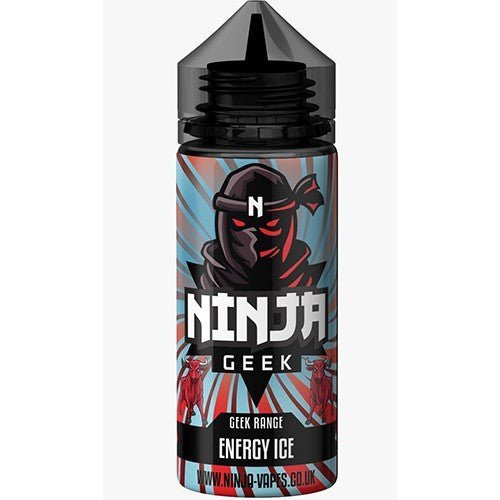Ninja Geek E liquid 100ML Shortfill Energy Ice