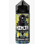 Ninja Geek E liquid 100ML Shortfill Blue Raspberry Lemonade
