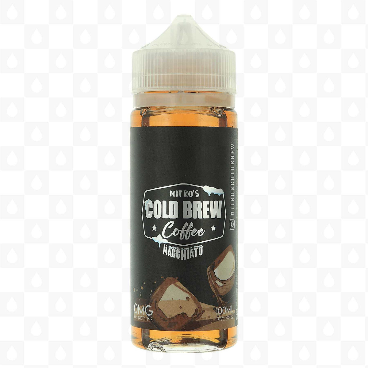 Nitro's Cold Brew 100ML Shortfill E - liquids Macchiato Coffee