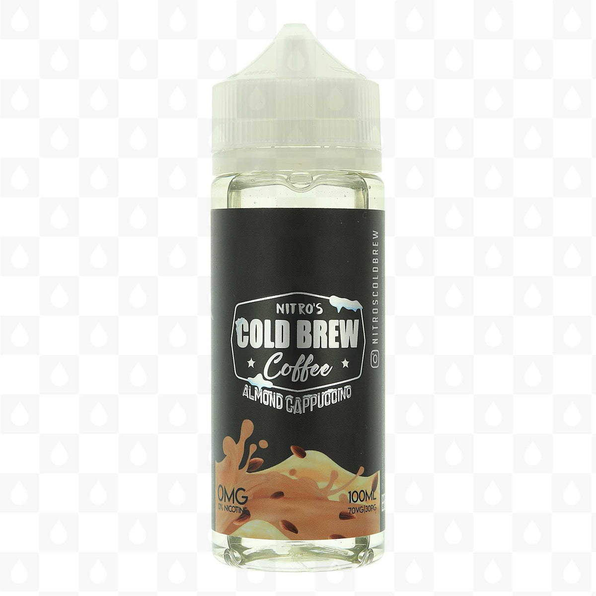 Nitro's Cold Brew 100ML Shortfill E - liquids Almond Cappuccino Coffee