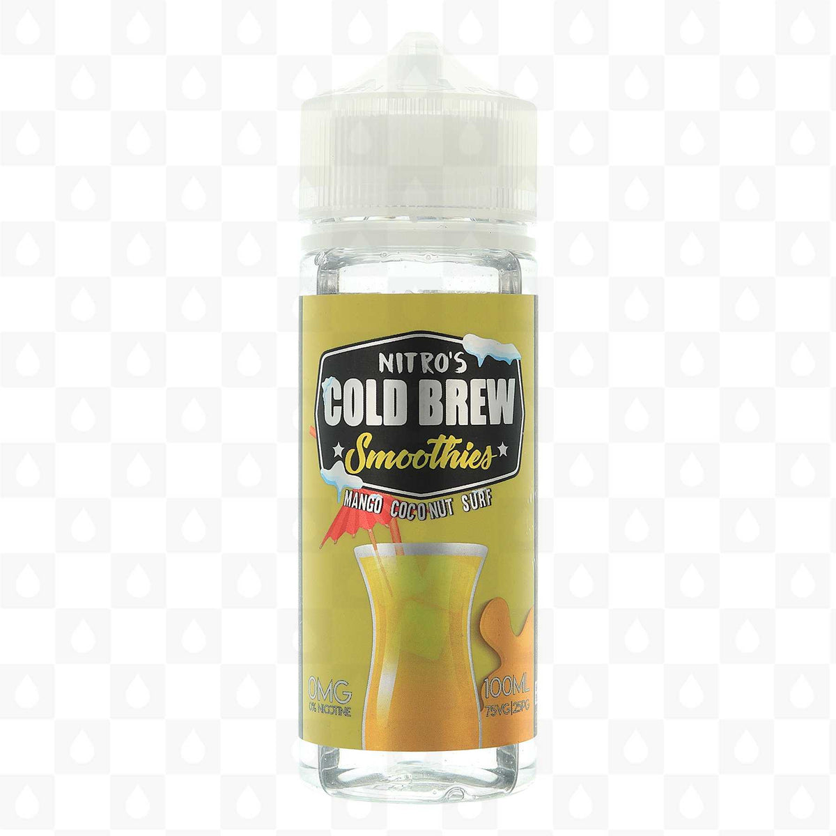 Nitro's Cold Brew 100ML Shortfill E - liquids Mango Coconut Surf Smoorhies