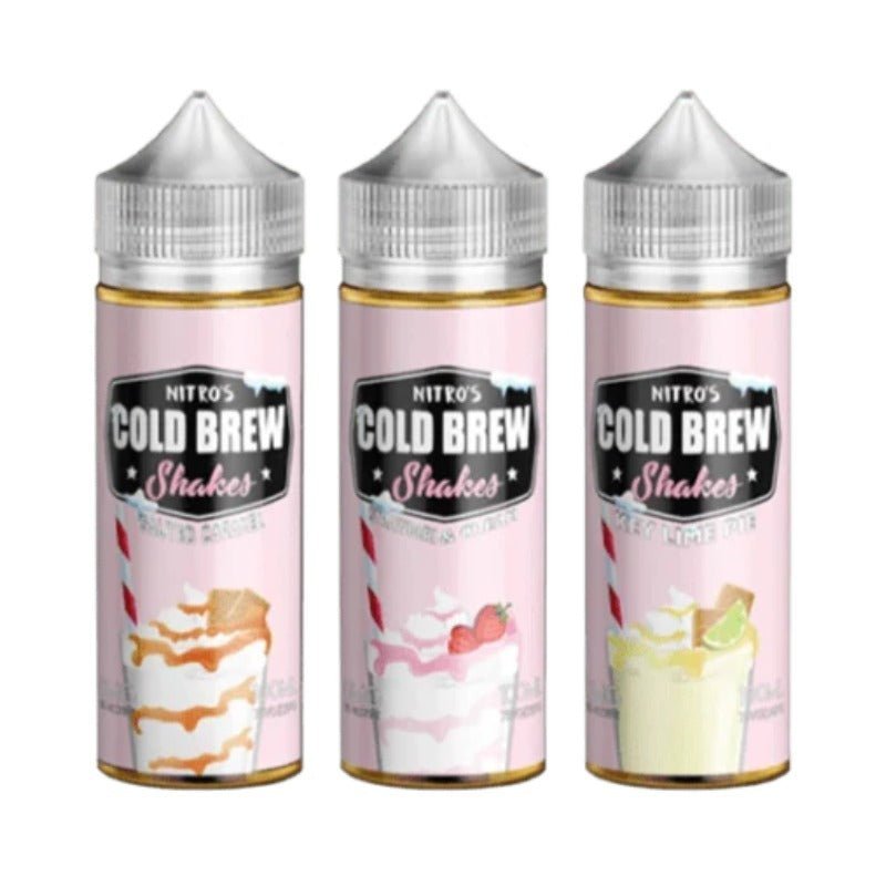 Nitro's Cold Brew 100ML Shortfill E - liquids White Chocolate Mocha Coffee