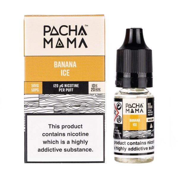 Pacha Mama Nic Salts 10ml - Box of 10 Banana Ice