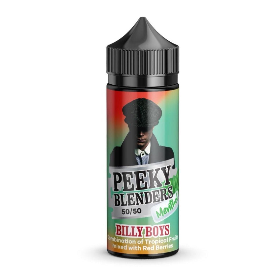 Peeky Blenders Menthol 100ML Shortfill Billy Boys