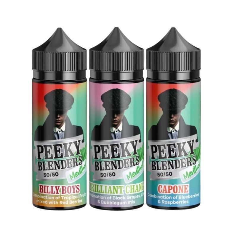 Peeky Blenders Menthol 100ML Shortfill Billy Boys