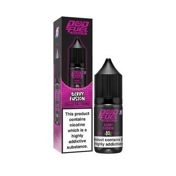 Pod Fuel Nic Salts 10ml E - liquid - Box of 10 Berry Fusion
