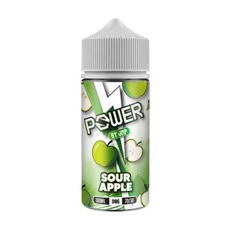 Power By JNP E - liquids 100ml Shortfill Sour Apple