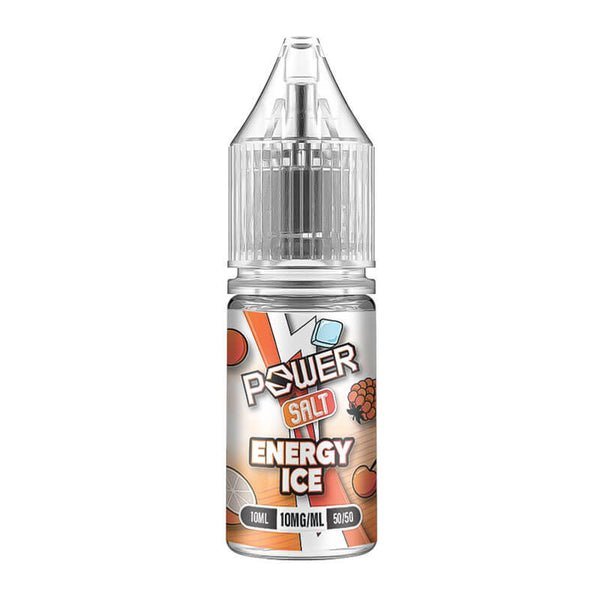 Power by JNP Nic Salts 10ml E - liquids - Pack of 10 Energy Ice