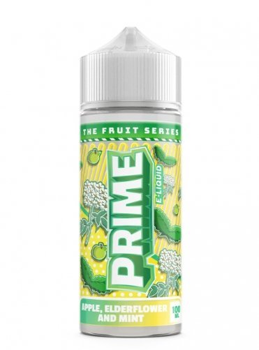 Prime 100ml Shortfill Apple Elderflower and Mint