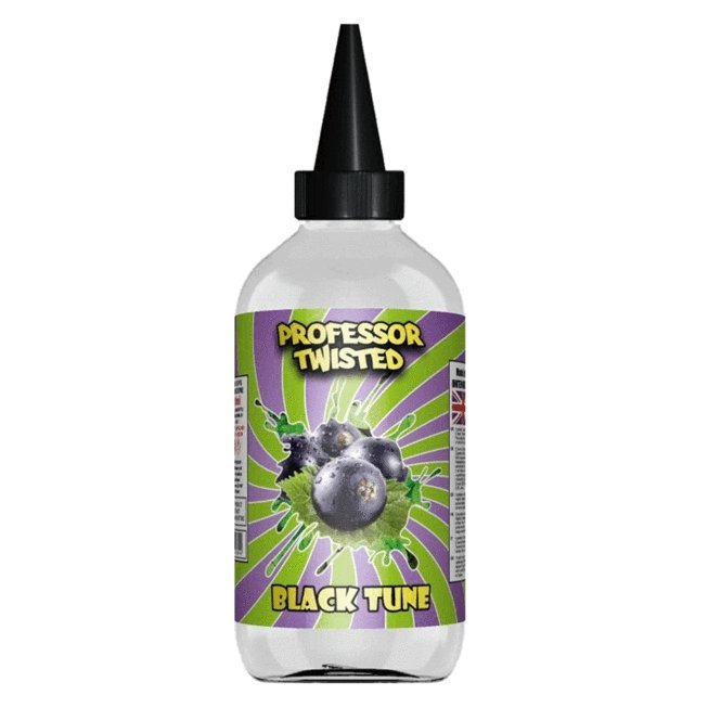 Professor Twist 200ml Shortfill Black Tunes