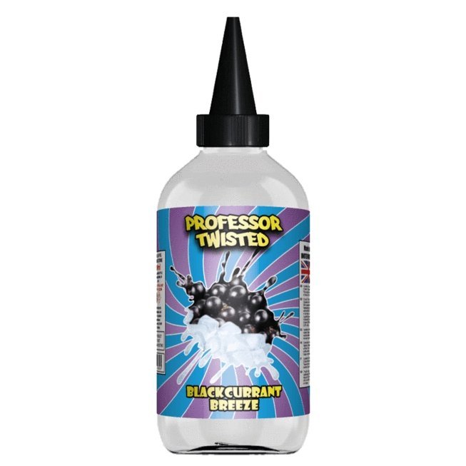 Professor Twist 200ml Shortfill Blackcurrant Breeze