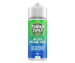 Pukka Juice 100ml Shortfill E - liquids Blue Pear Ice